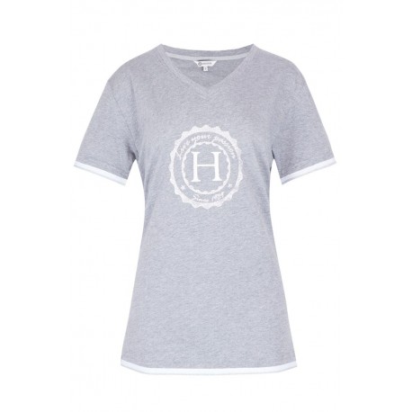 Harcour Havre gris chiné Tee-Shirt Femme Spring 2