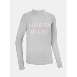Horse Pilot - Team Sweat-Shirt Femme Gris