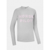 Horse Pilot - Team Sweat-Shirt Femme Gris