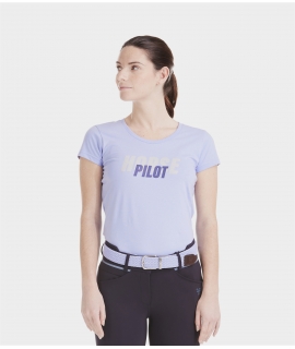 Horse Pilot Femme Team Shirt Lavande