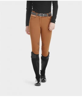 Horse Pilot Femme Pantalon X-Design Gold Brown