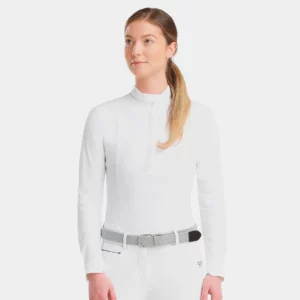 Horse Pilot - Chemise femme Aerolight ML Blanche