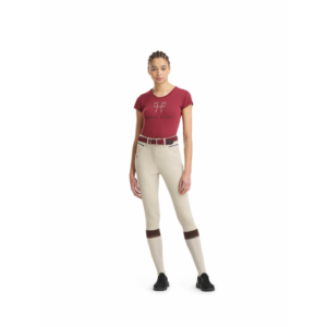 Horse Pilot - Team Shirt Femme Dark Red