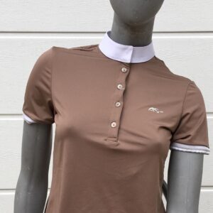 Polo de concours Frida taupe Anna Scarpati