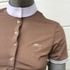 Polo de concours Frida taupe Anna Scarpati